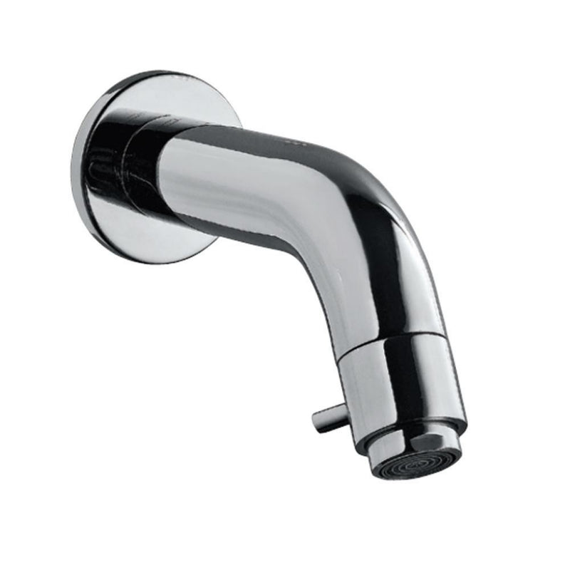 Jaquar Spout Operating Taps SOT-CHR-83037 Spout Operated Bib Tap Round Shape with Wall Flange