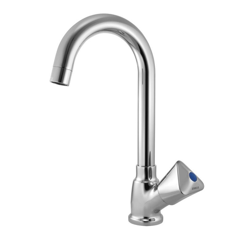 Essco Tropical Full Turn Sink Tap With Swinging Casted Spout Deck Mounted