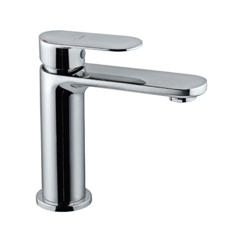 Jaquar Opal Prime OPP-CHR-15011BPM Single Lever Basin Mixer without Popup Waste with 450mm Long Braided Hoses