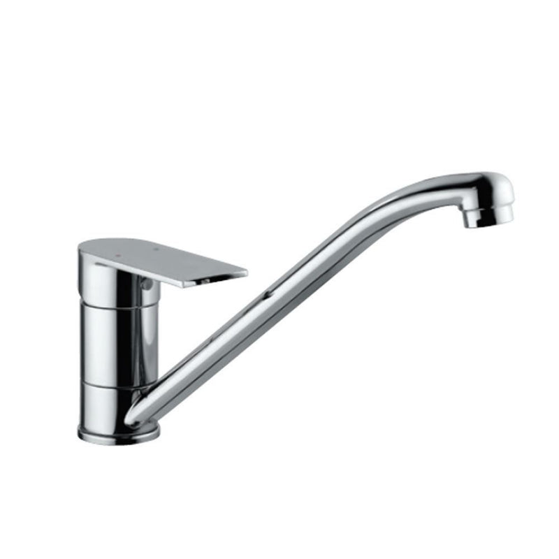Jaquar Lyric LYR-CHR-38173B Single Lever Sink Mixer with Swinging Spout (Table Mounted) with 450mm Long Braided Hoses