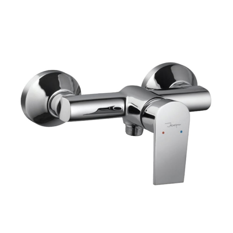 Jaquar Aria Single Lever Exposed Shower Mixer With Provision For Hand Shower With Connecting Legs & Wall Flanges
