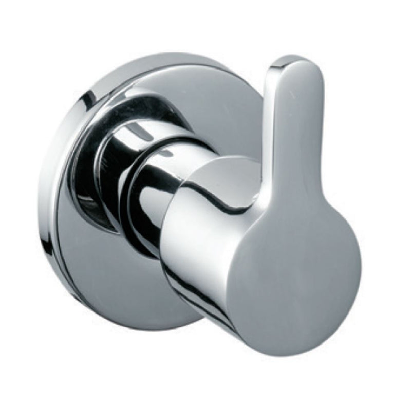 Jaquar Fusion FUS-CHR-29083K Exposed Part Kit of Concealed Stop Cock & Flush Cock with Fitting Sleeve, Operating Lever & Adjustable Wall Flange with Seal (compatible with ALD-083, ALD-089 & ALD-081)