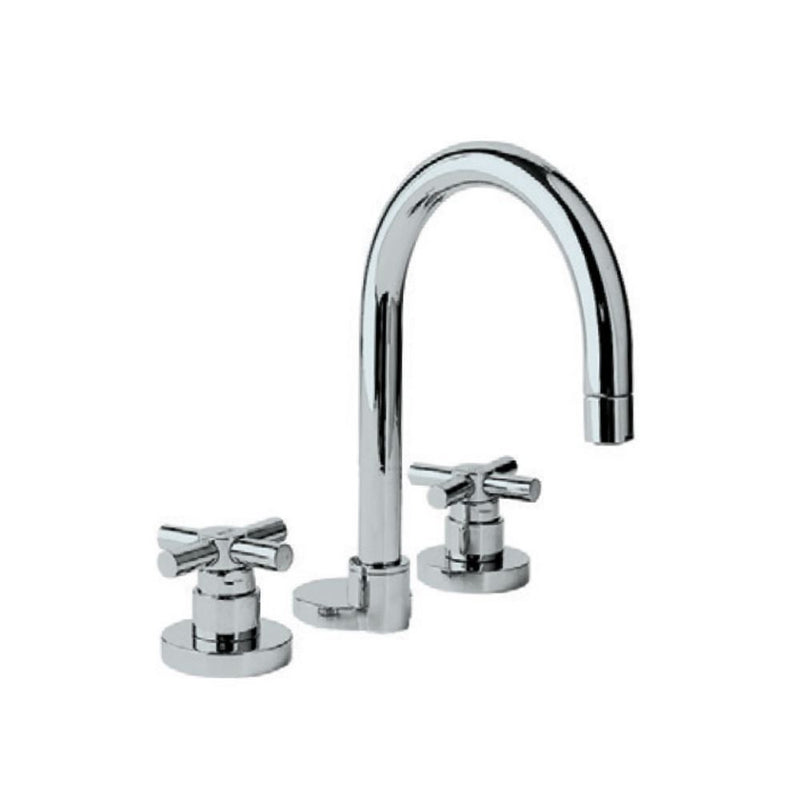Jaquar Solo SOL-CHR-6189 3-Hole Basin Mixer without Popup Waste System, 15mm Cartridge Size