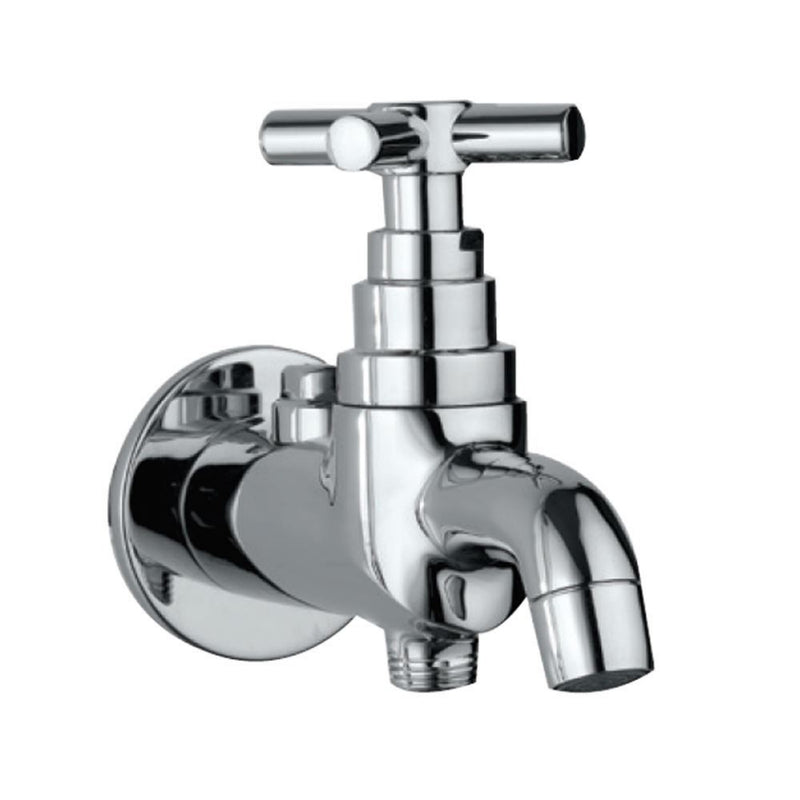 Jaquar Solo SOL-CHR-6041 2 Way Bib Cock with Wall Flange