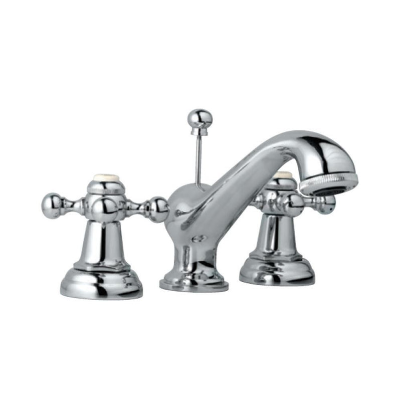 Jaquar Queen'S QQT-CHR-7191 3-Hole Basin Mixer with Popup Waste System