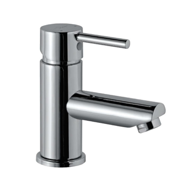 Jaquar Flornetine FLR-CHR-5001B Single Lever Basin Mixer without Popup Waste System with 450mm Long Braided Hoses