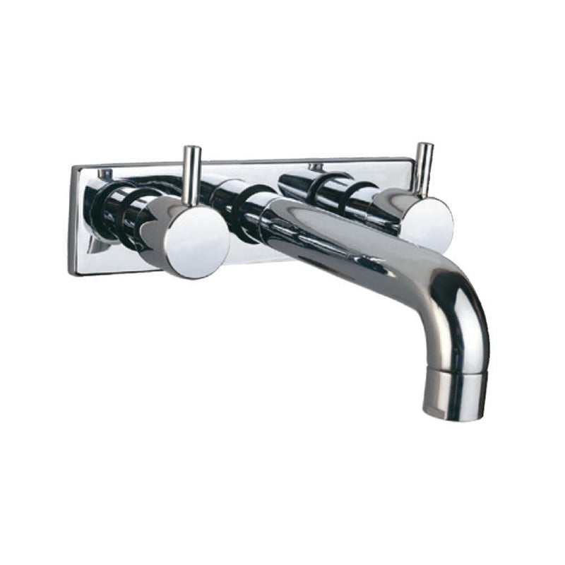 Jaquar Flornetine FLR-CHR-5435N Two Concealed Stop Cocks with Bath Spout (Composite One Piece Body)