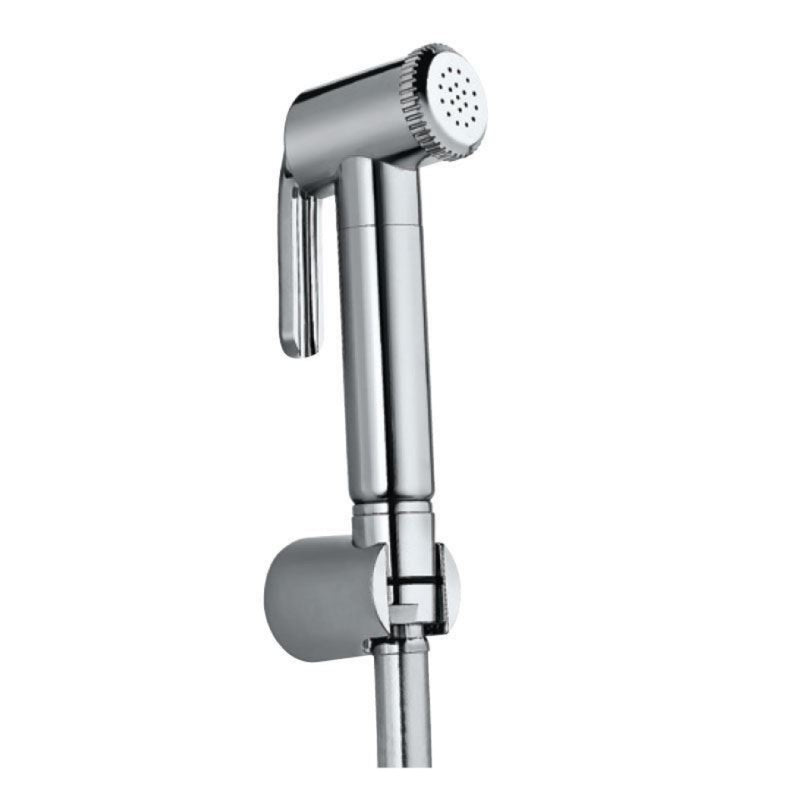 Jaquar Allied ALD-CHR-565 Hand Shower (Health Faucet) with 1 Meter Long Easy Flex Tube In Chrome Finish & Wall Hook