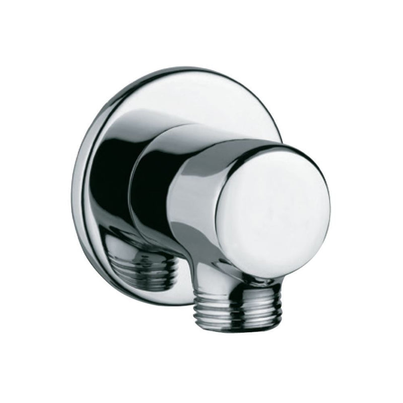 Jaquar SHA-CHR-1195R Shower Accessories Wall Outlet • 30mm, 40mm Long Round Shape with 15mm Thread to Connect Hand Shower Pipe & Flange