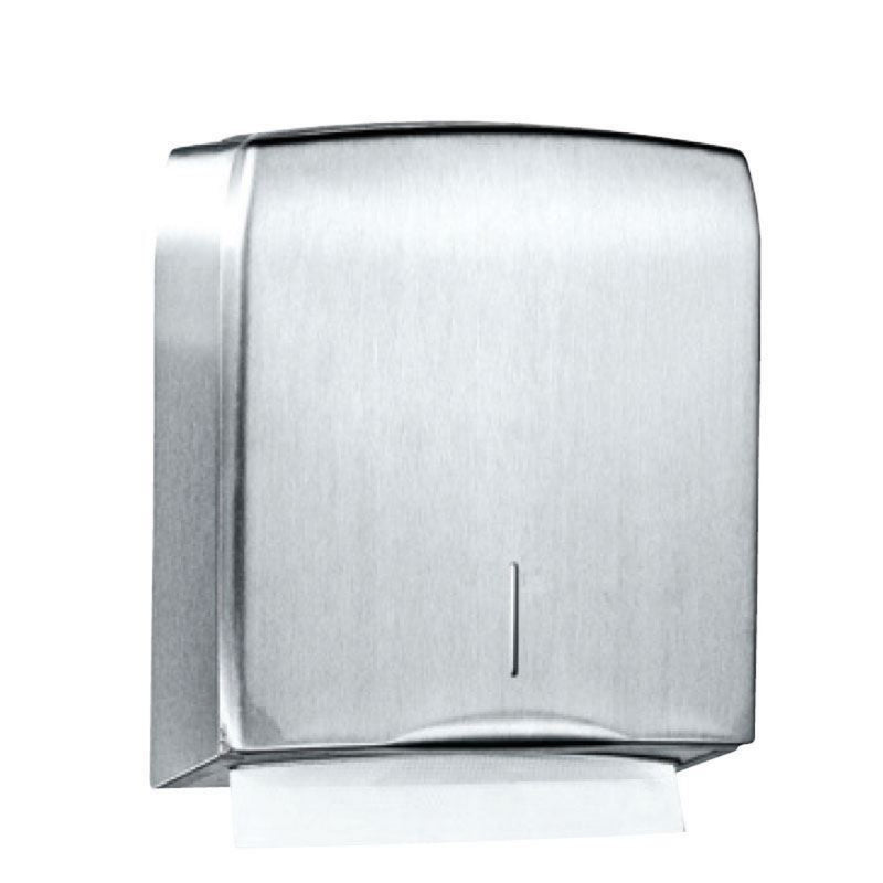 Jaquar PTD-SAP-DT0106CS WASHROOM ACCESSORIES Paper Towel Dispenser - Towels with c/z Folds - Wall Mounted capacity: 400-600 C/Z towels material: AISI 304 stainless steel finish: satin