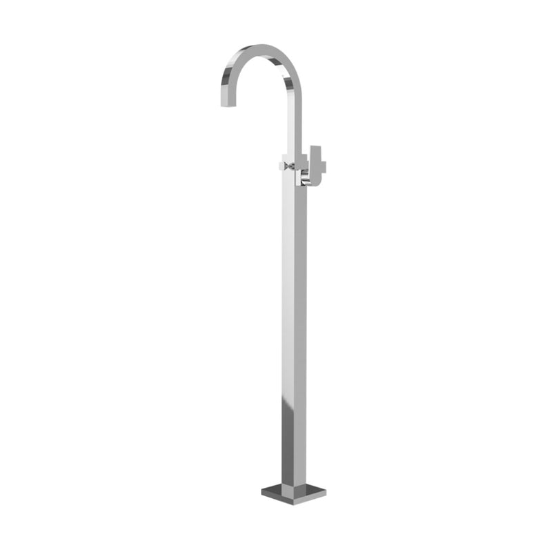 Jaquar Aria Exposed Part Of Floor Mounted Single Lever Bathroom Mixer With Provision For Hand & Overhead Shower Without Hand Shower (Compatible With Ald-121)