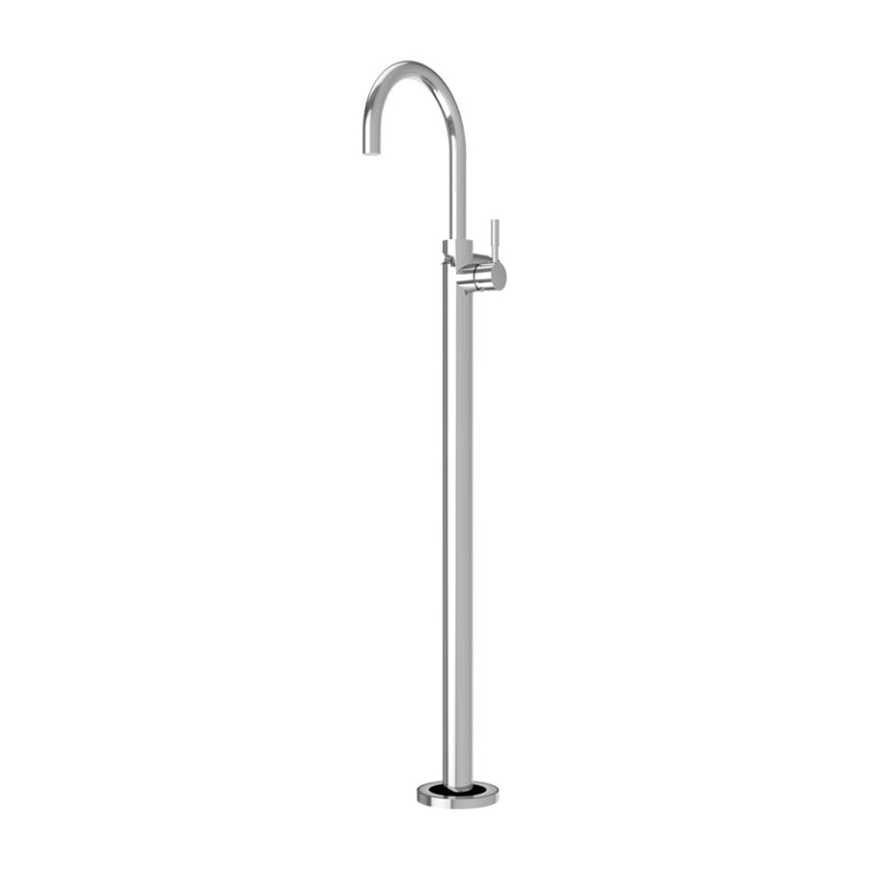 Jaquar Solo SOL-CHR-6121K Exposed Parts of Floor Mounted Single Lever Bath Mixer with Provision for Hand Shower, without Hand Shower & Shower Hose (Compatible with ALD-121)