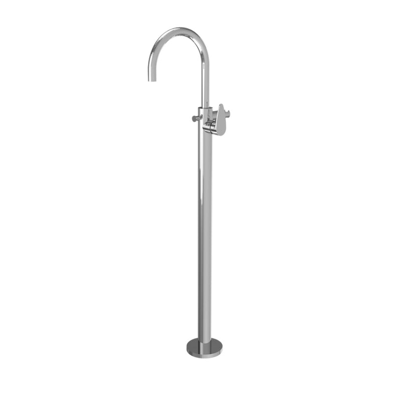 Jaquar Viggnette Prime VGP-CHR-81121K Exposed Parts of Floor Mounted Single Lever Bath Mixer with Provision for Hand Shower, without Hand Shower & Shower Hose (Compatible with ALD-121)