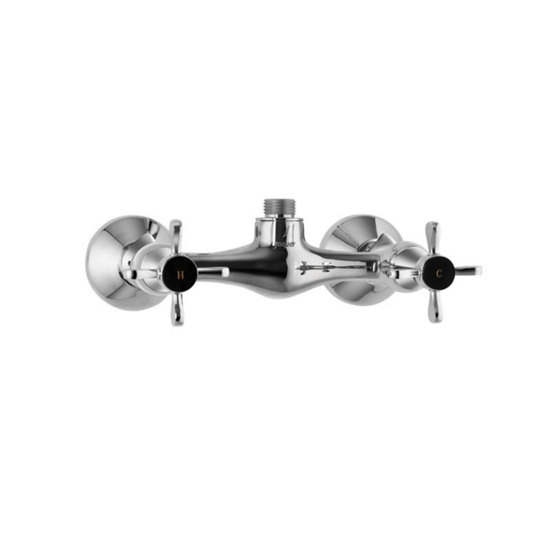 Jaquar Queen'S Prime QQP-CHR-7209PM Shower Mixer for Shower Cubicles (Wall Mounted) with Connecting Legs & Flanges