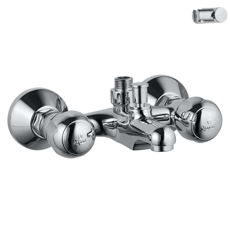 Jaquar Clarion CQT-CHR-23267 Wall Mixer with Connector for Hand Shower arrangement with Connecting Legs, Wall Flanges & Wall Bracket for Hand Shower