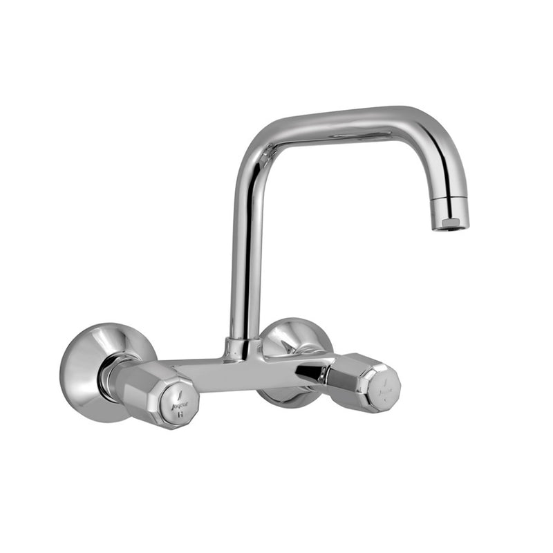 Jaquar Contintal Prime COP-CHR-309PM Sink Mixer with Pipe Swinging Spout (Wall Mounted Model) with Connecting Legs & Wall Flanges