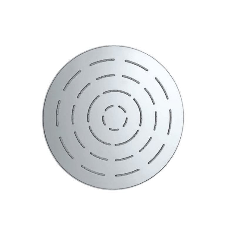 Jaquar OHS-CHR-1633 Overhead Showers Maze Overhead Shower ø300mm Round Shape Single Flow (Body & Face Plate Stainless Steel) with Rubit Cleaning System