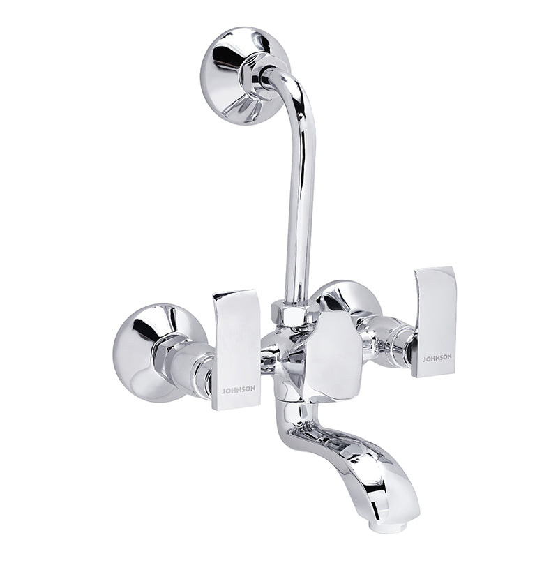 Johnson Jazz 2 In 1 Wall Mixer With L-Bend Pipe ProvISIon For Hand Shower