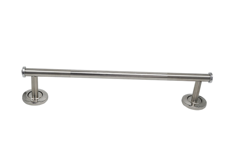 SN SNJ4-350  Stainless Steel Classic Towel Rod with Concealed Mount - Straight