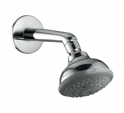 Hindware  F160054 Overhead Shower Size 97 mm 5 Flow Without Shower Arm