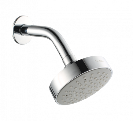 Hindware  F160119 Overhead Shower Size 100 mm Sigle Flow With 150 mm Shower Arm