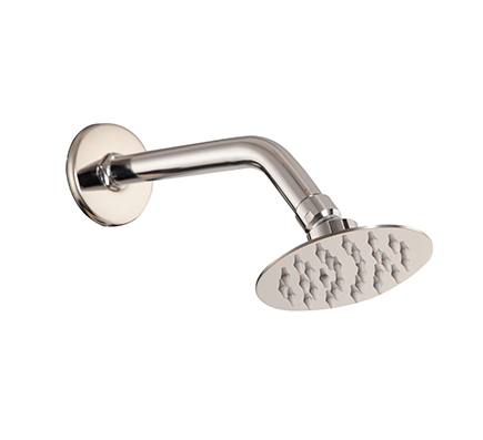 Hindware Italian Collection F160145 Overhead Shower Size 100 mm Ultra Thin With 225 mm Shower Arm