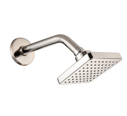 Hindware Italian Collection F160147 Overhead Shower Size 100 mm Rain Shower with 225 mm Shower Arm