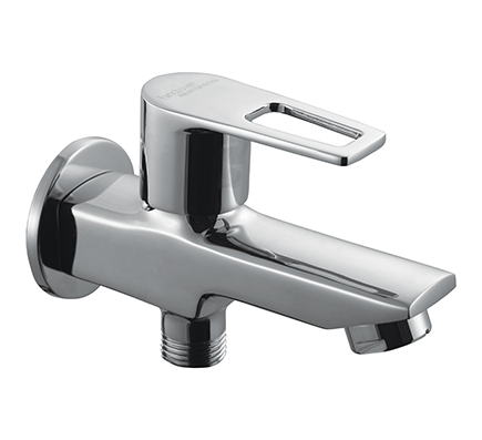 Hindware Aspiro F570005 2 In 1 Bib Tap With Wall Flange Wall Mount