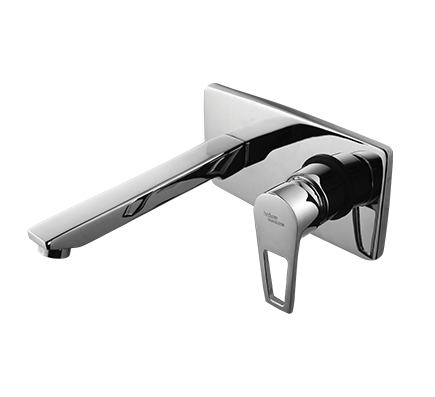 Hindware Aspiro F570029 Concealed Basin Mixer With Concealed Part & Exposed Part Wall Mount