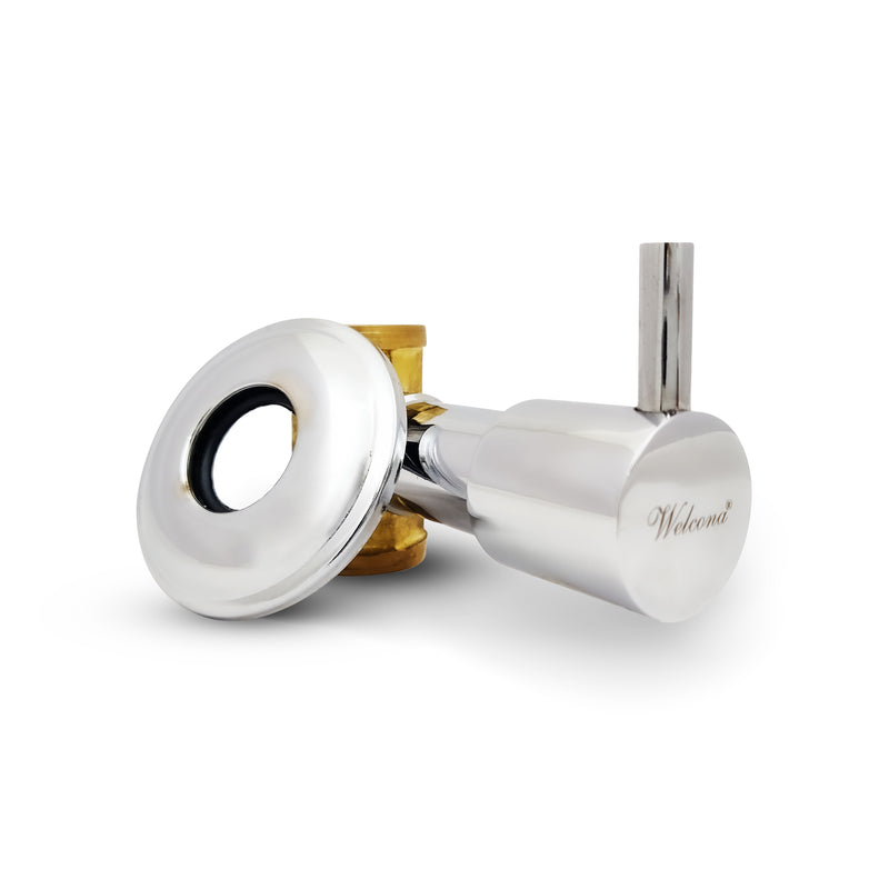 Welcona Reva Concealed Stop Valve (15mm with Flange)