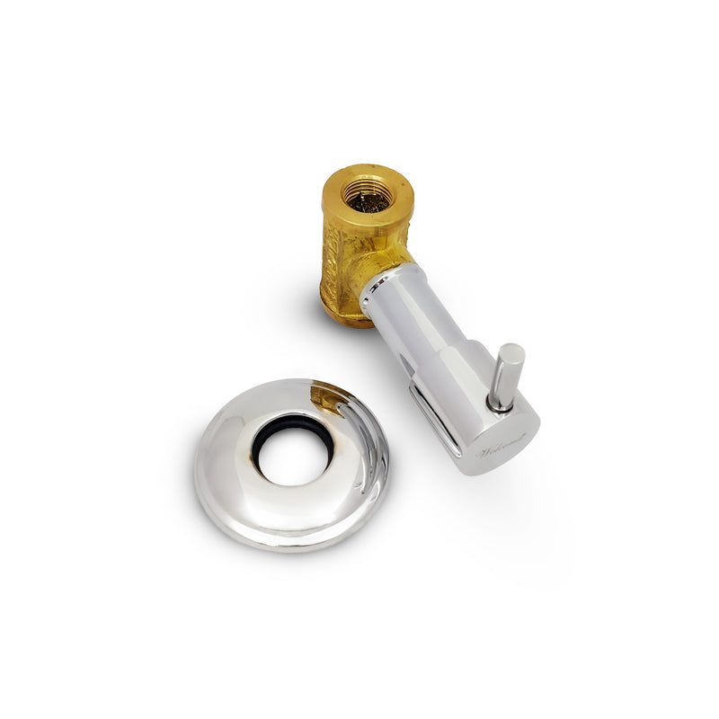 Welcona Reva Concealed Stop Valve (15mm with Flange)