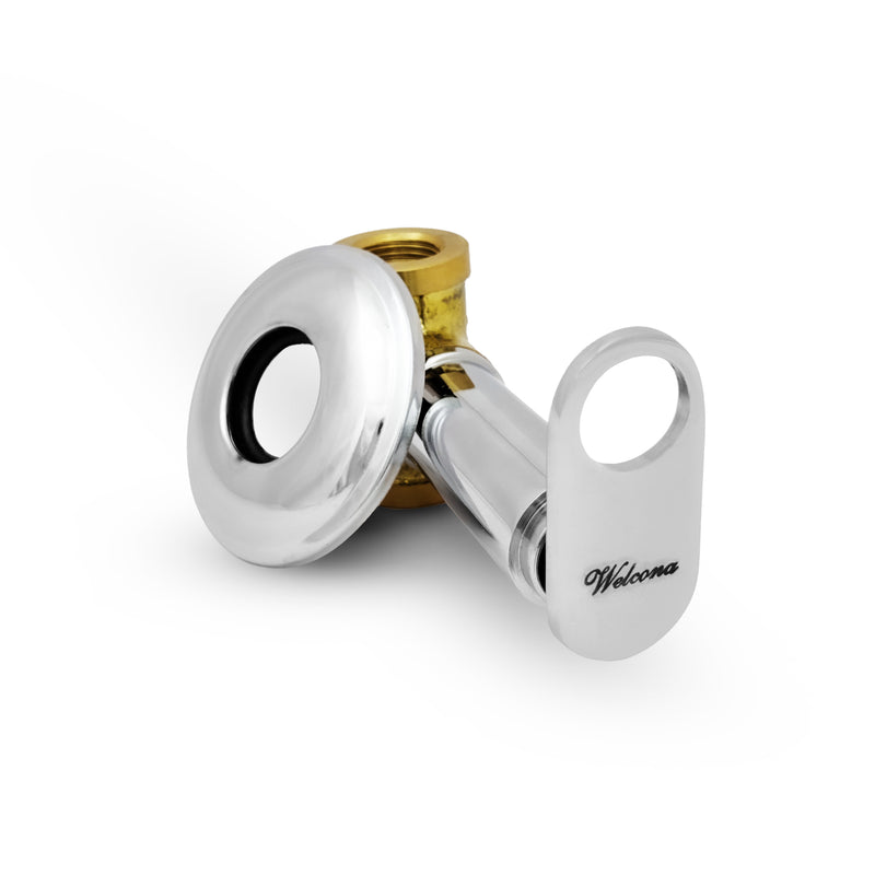 Welcona Orio Concealed Stop Valve (15mm With Flange)